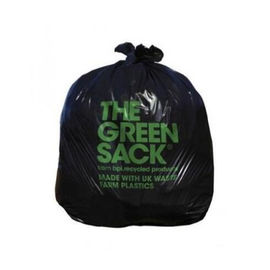 Tas Plastik Biodegradable Penuh PLA / PBAT / Tepung Jagung Bahan Yang Dibuat Untuk Supermarket