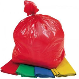 PLA Corn Starch Biodegradable Sampah Bags In Roll SGS / MSDS Bersertifikat